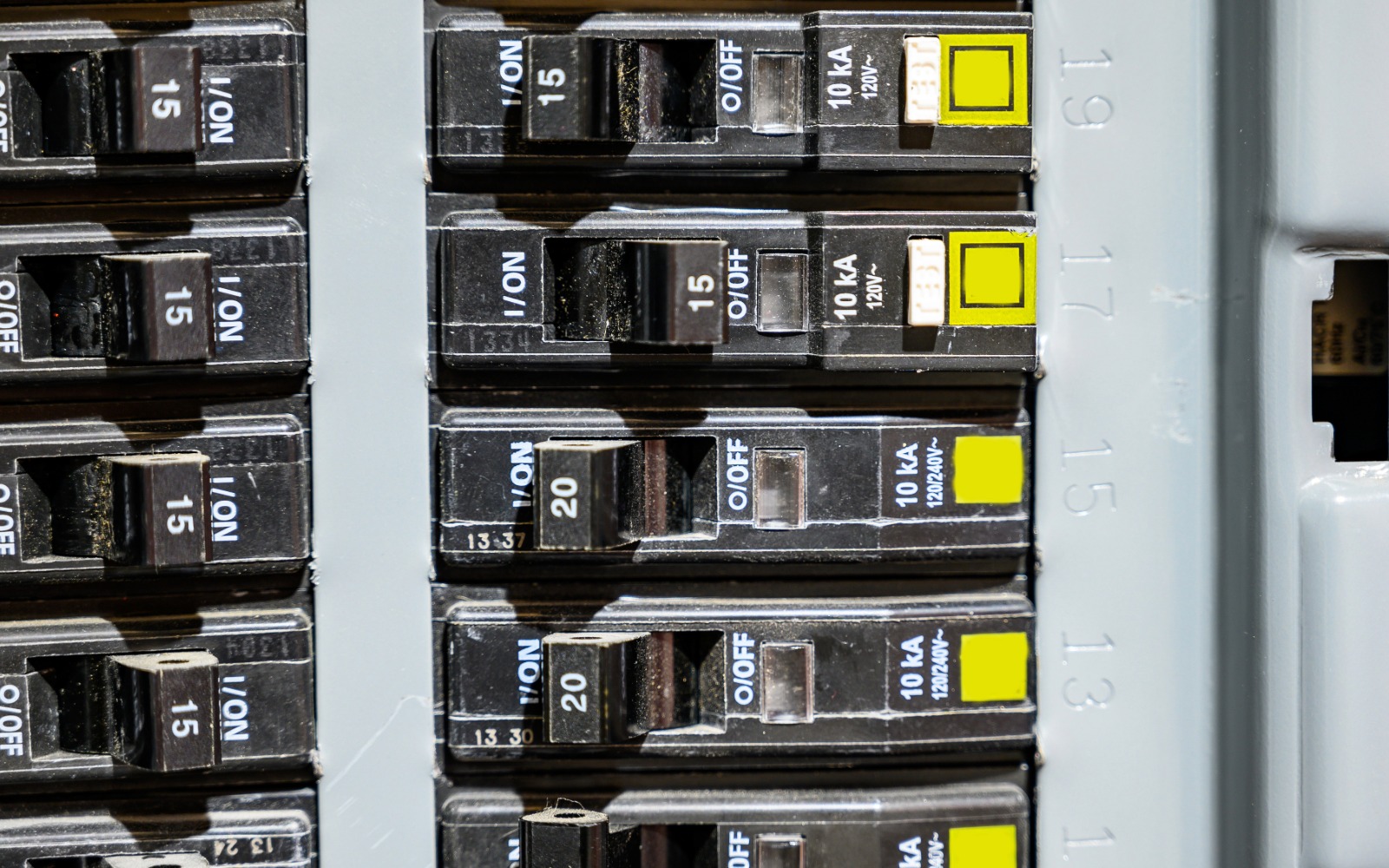 Commercial electrical breakers and distribution equipment