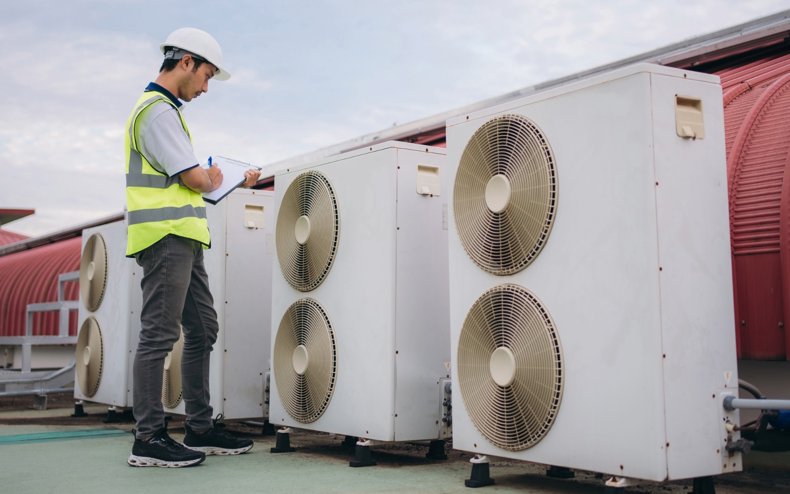 Commercial facility maintenance work